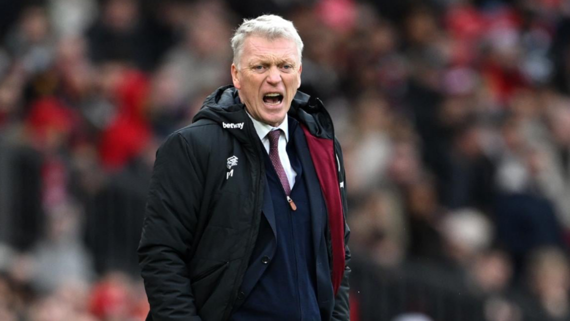 West Ham boss David Moyes at the London Stadium