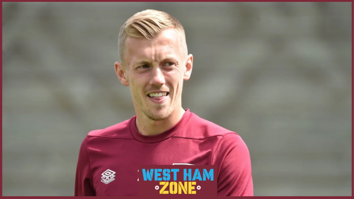 West Ham midfielder James Ward-Prowse