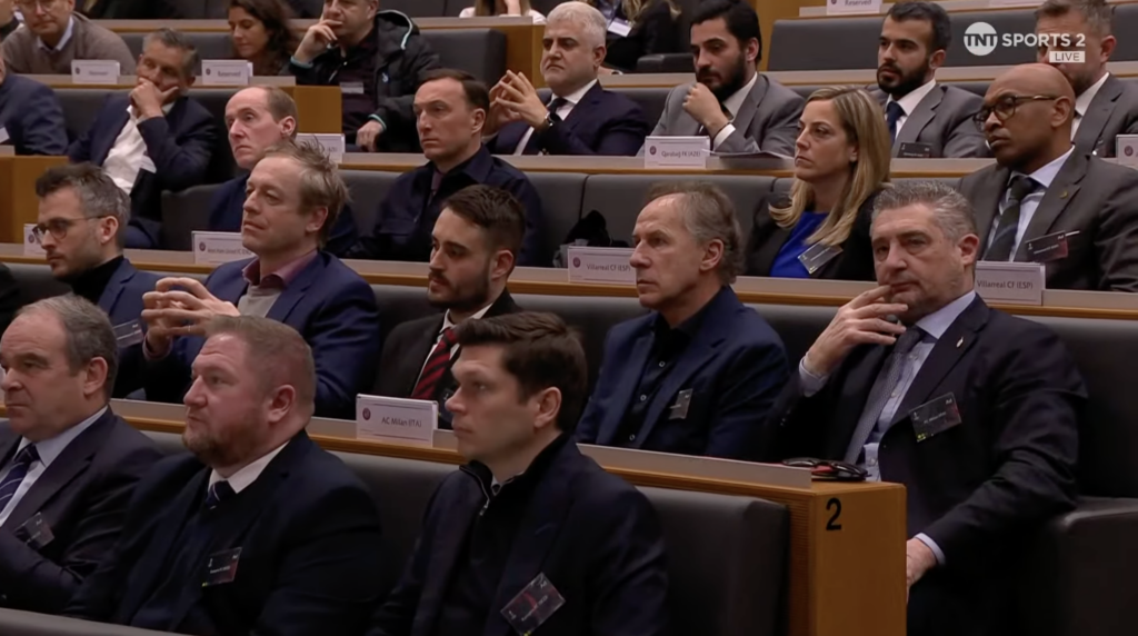 West Ham sporting director Mark Noble at the Europa League draw