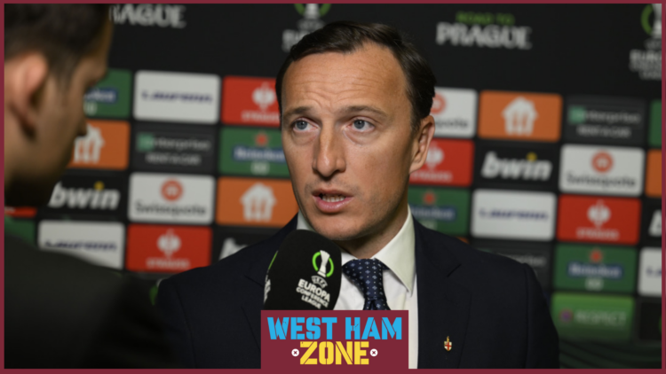 West Ham sporting director Mark Noble