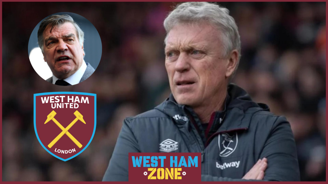 Sam Allardyce and David Moyes at West Ham