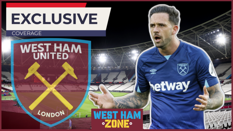 West Ham United striker Danny Ings