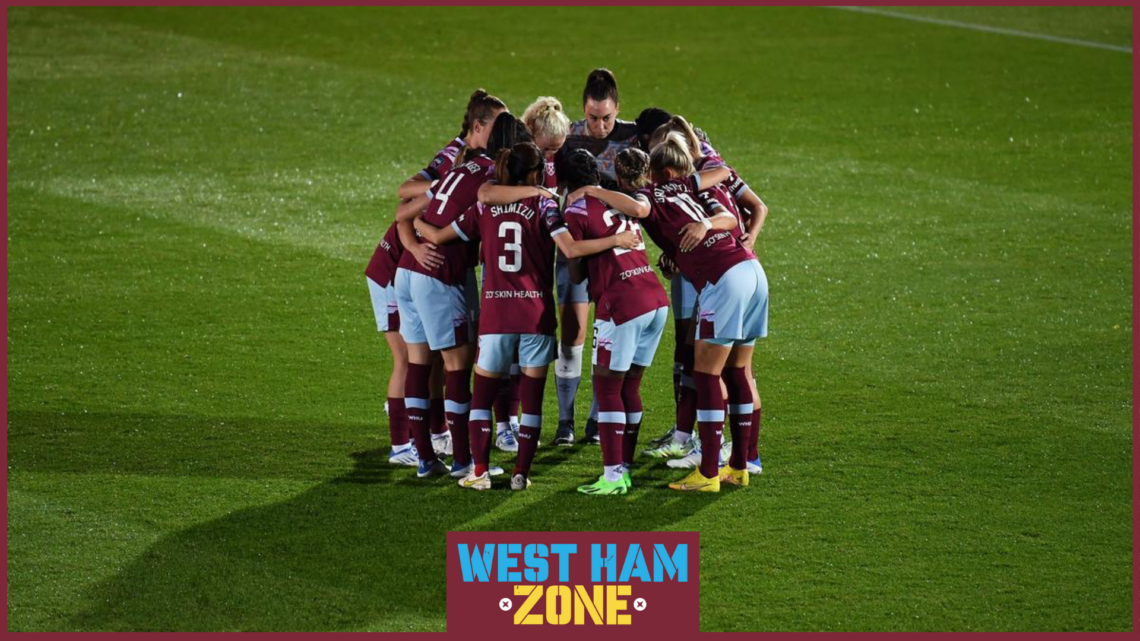 West Ham Women players