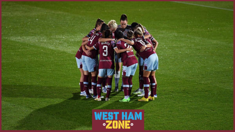 West Ham Women players