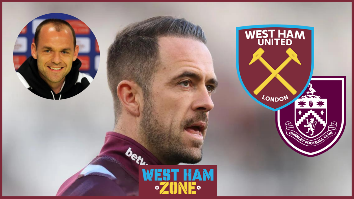 Danny Ings, Danny Murphy, West Ham and Burnley badges