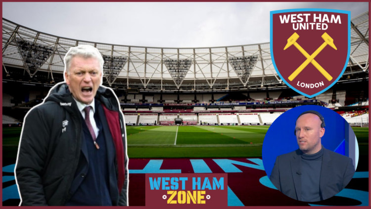 Dean Ashton and David Moyes at West Ham
