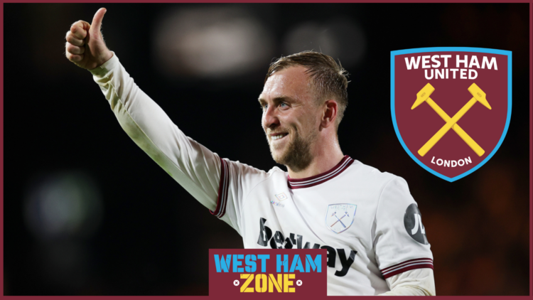 West Ham winger Jarrod Bowen