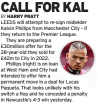 Kalvin Phillips newspaper article