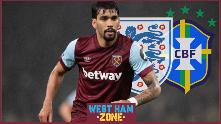 Lucas Paqueta for West Ham and Brazil