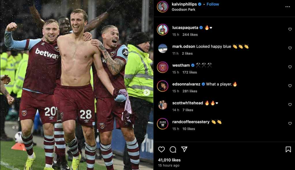 West Ham midfielder Edson Alvarez