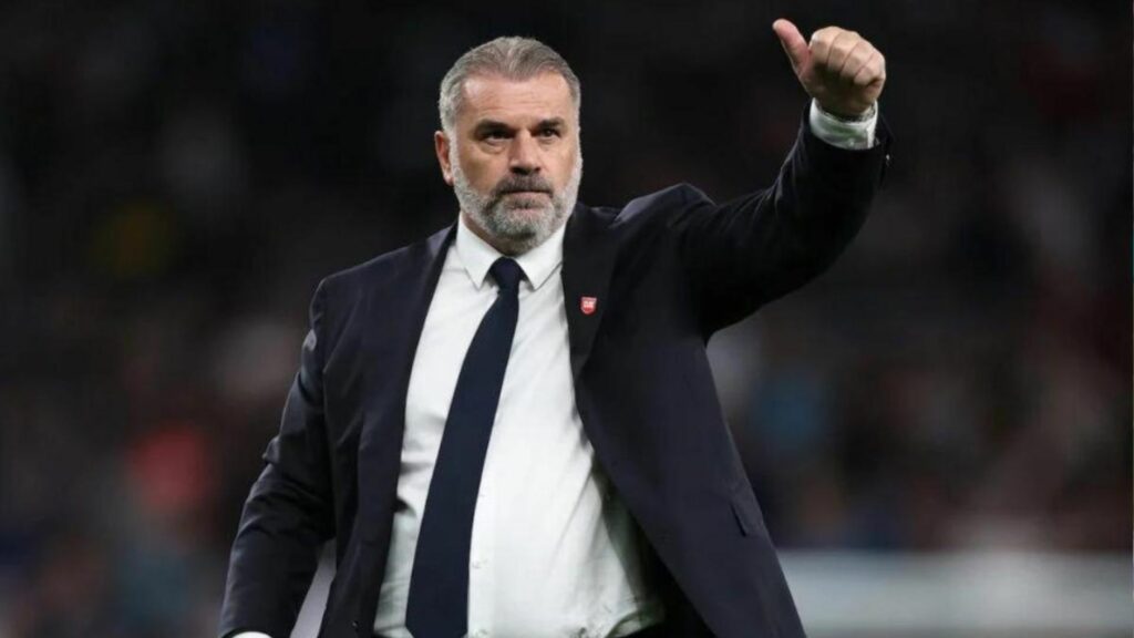 Tottenham boss Ange Postecoglou