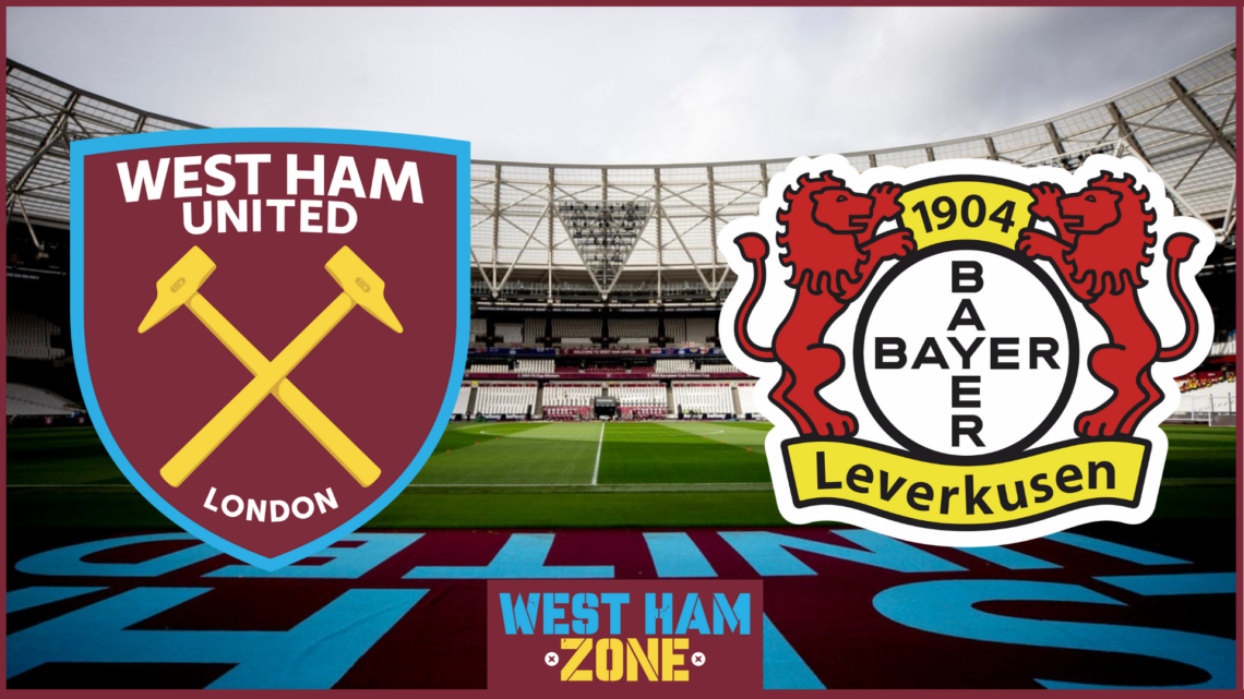 West Ham v Bayern Leverkusen in Europa League