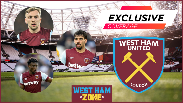 West Ham stars Lucas Paqueta, Jarrod Bowen and Mohammed Kudus