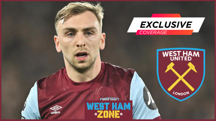 West Ham United winger Jarrod Bowen