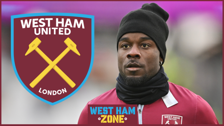 West Ham United badge, Maxwel Cornet