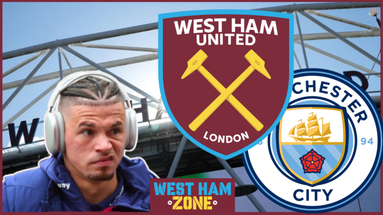 kalvin phillips and west ham badge