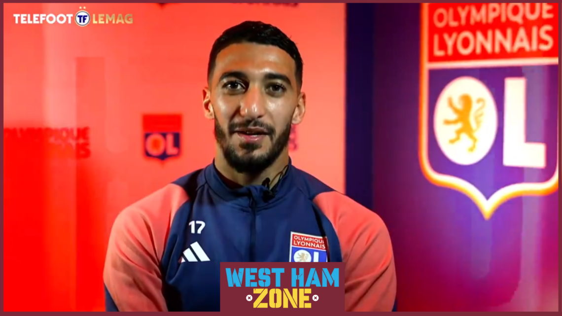 West Ham United star Said Benrahma on loan at Lyon