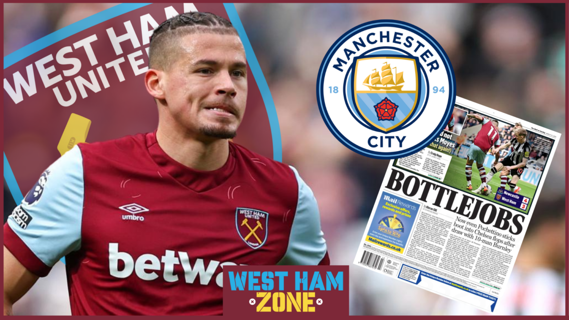 West Ham United Manchester City Kalvin Phillips