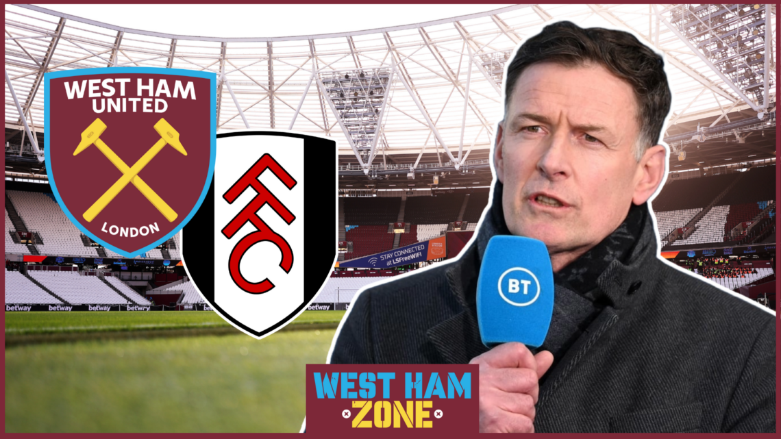 Chris Sutton West Ham Fulham London Stadium