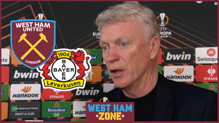 West Ham United David Moyes Bayer Leverkusen