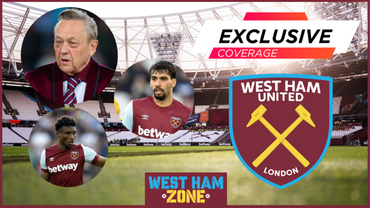 David Sullivan Lucas Paqueta Mohammed Kudus West Ham
