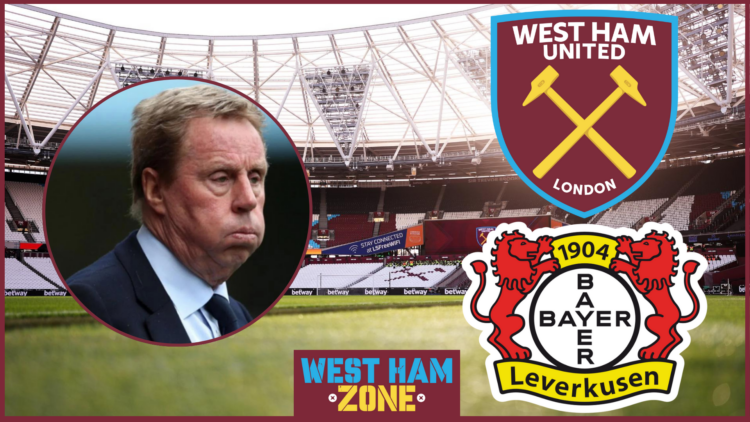 Harry Redknapp West Ham Bayer Leverkusen
