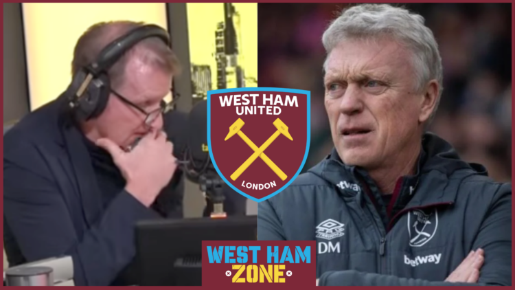 Henry Winter on talkSPORT with David Moyes and West Ham badge