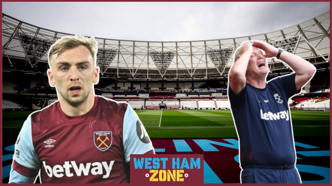 Jarrod Bowen and David Moyes at West Ham