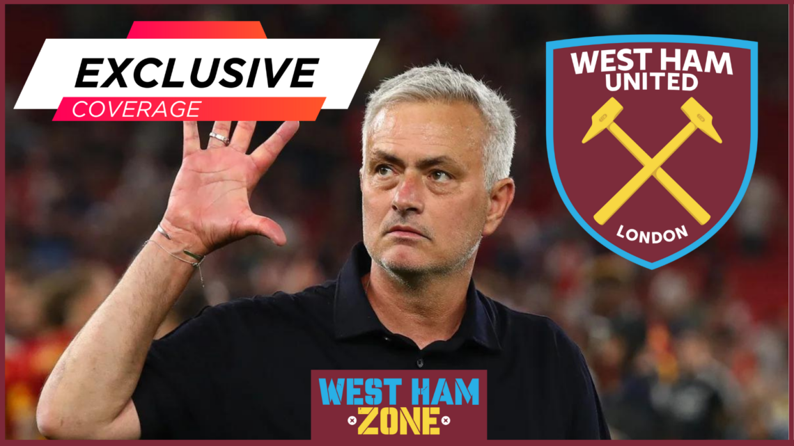 Jose Mourinho West Ham