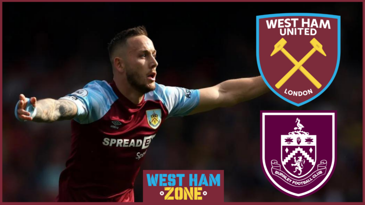 Josh Brownhill West Ham Burnley