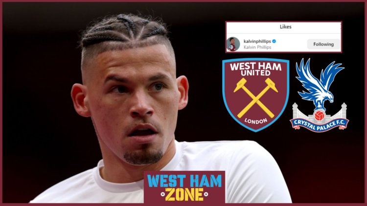 Kalvin Phillips West Ham Crystal Palace