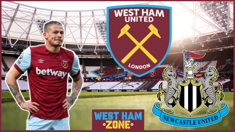 Kalvin Phillips in West Ham v Newcastle United