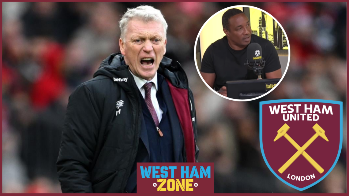 Paul Ince and David Moyes at West Ham