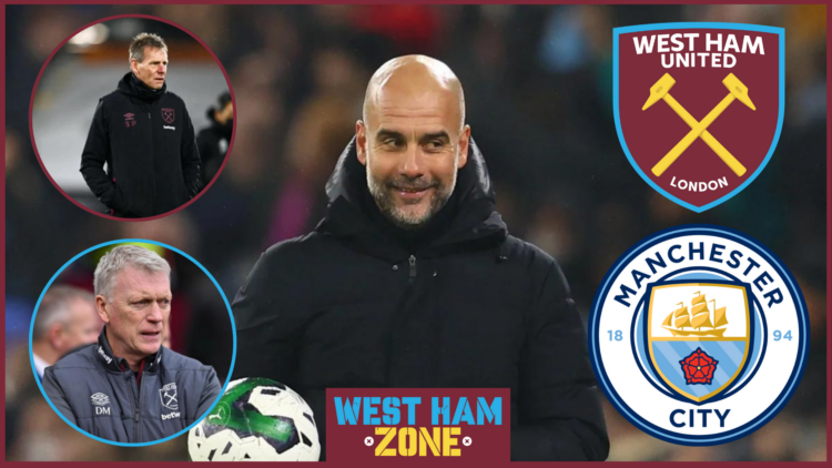 Stuart Pearce David Moyes West Ham Pep Guardiola Man City