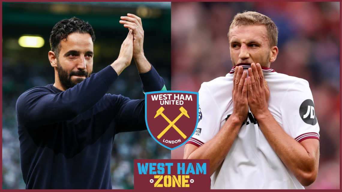 West Ham United Tomas Soucek Ruben Amorim