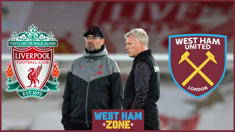 West Ham Liverpool Jurgen Klopp David Moyes