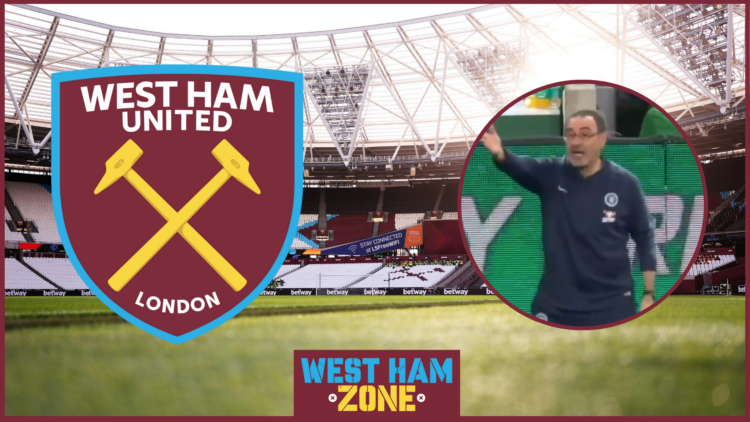 West Ham Maurizio Sarri