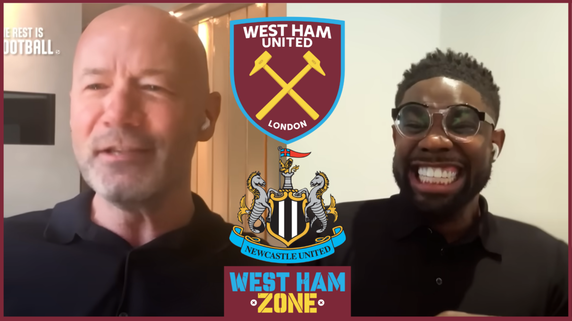 West Ham Newcastle Alan Shearer Micah Richards