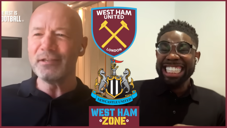 West Ham Newcastle Alan Shearer Micah Richards