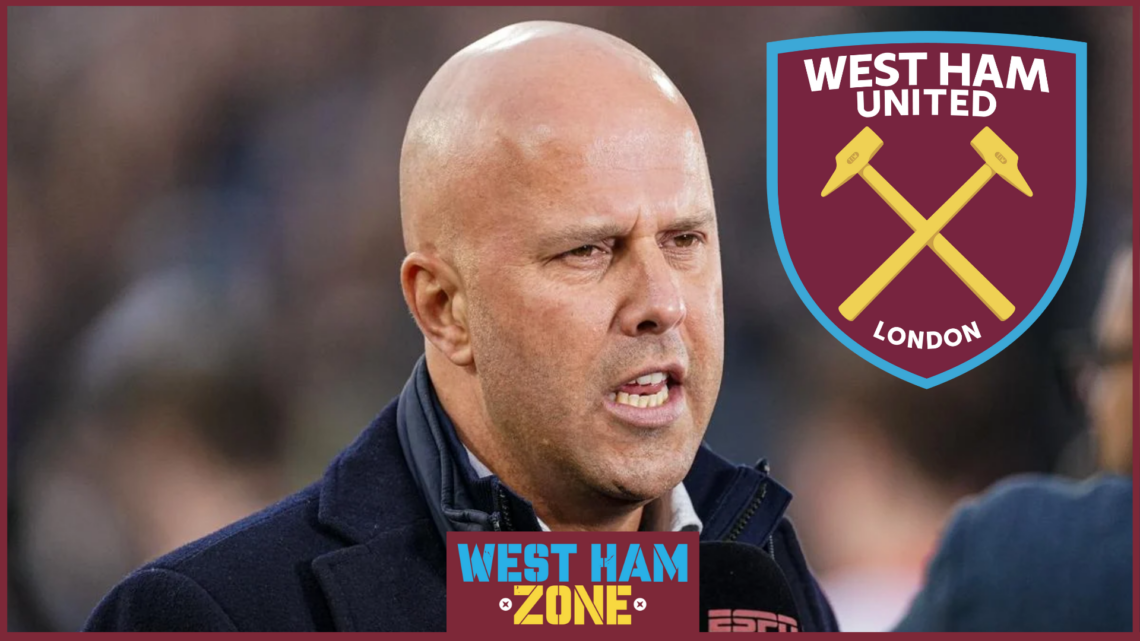 West Ham United crest, Arne Slot