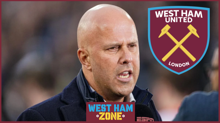 West Ham United crest, Arne Slot