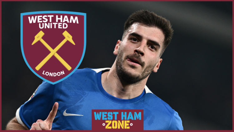 West Ham United crest, Fotis Ioannidis