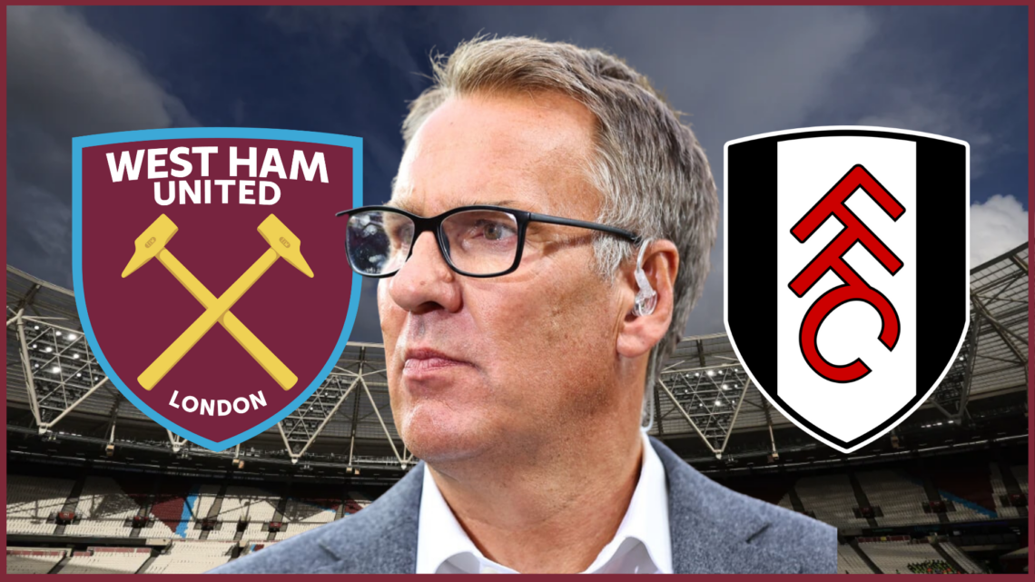 Paul Merson, West Ham and Fulham crest