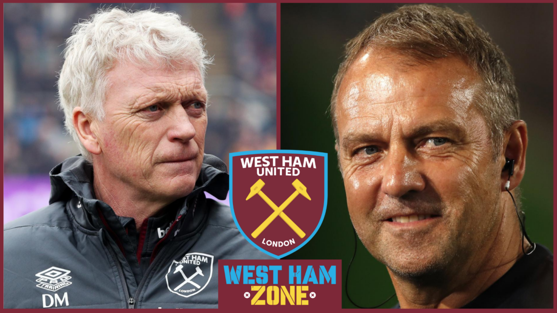 David Moyes, Hansi Flick, West Ham United badge