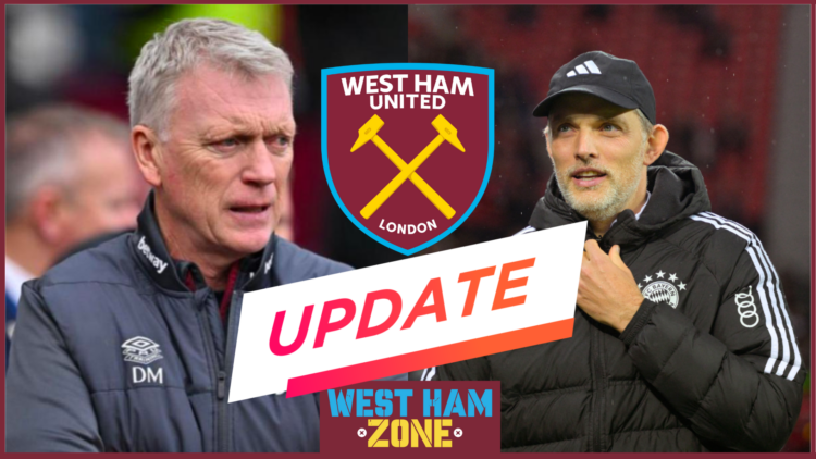 David Moyes, Thomas Tuchel, West Ham United badge