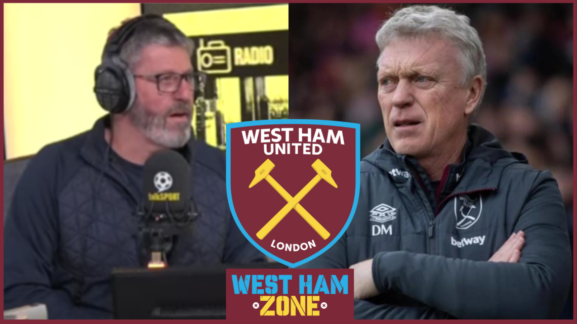 Andy Townsend, David Moyes, West Ham United badge