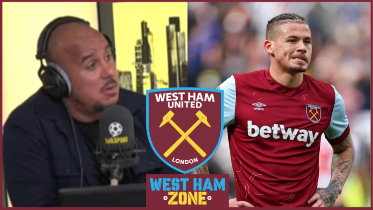 Gabby Agbonlahor, Kalvin Phillips, West Ham badge