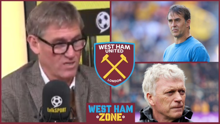 Simon Jordan, David Moyes, Julen Lopetegui, West Ham United badge