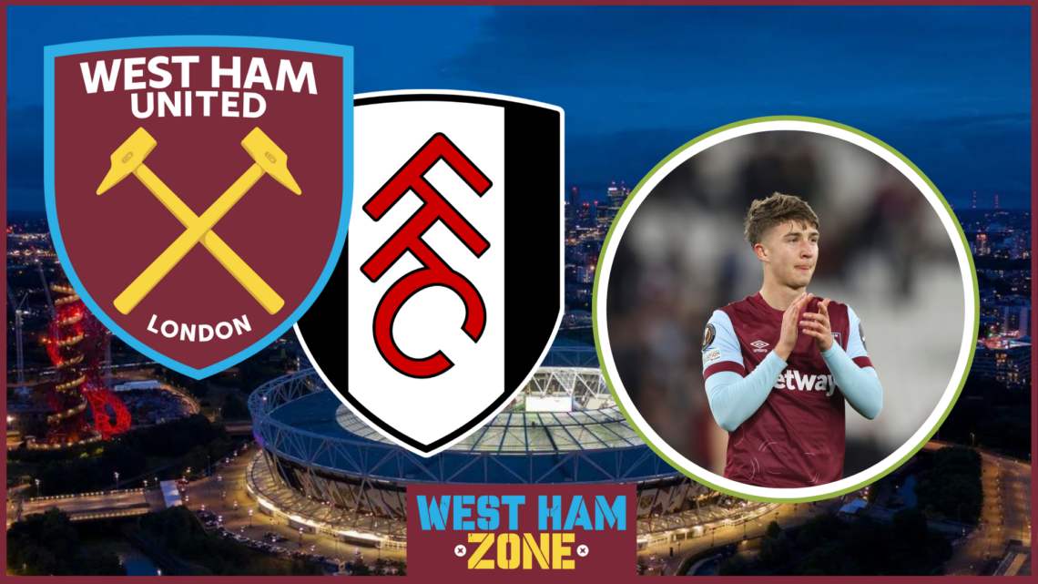 George Earthy, West Ham badge, Fulham badge