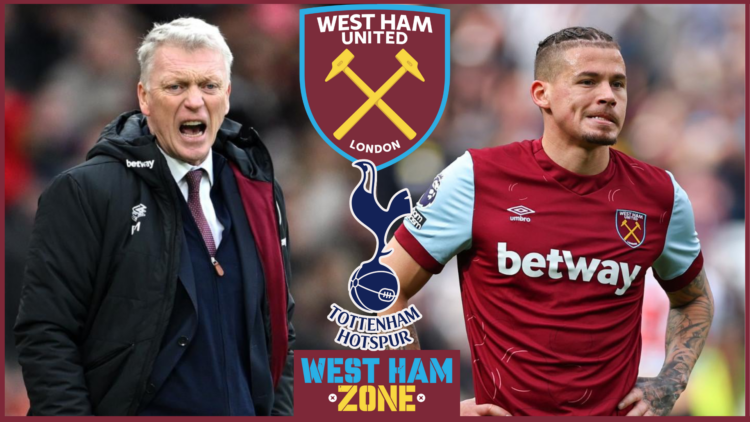 David Moyes, Kalvin Phillips, West Ham badge, Tottenham badge